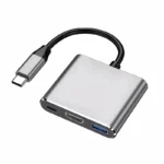 3 IN 1 HDTV 3 In 1 USB-C USB Hub Male To Female HDMI-Compatible 4k For Macbook Air Converter