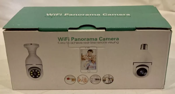 panorama 2 Panorama WiFi Bulb Camera PTZ