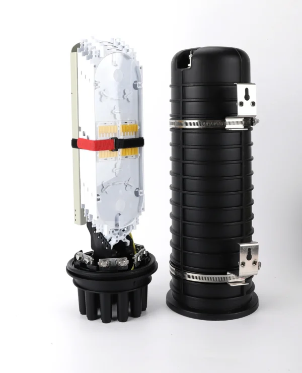 24core dome enclosure 1 scaled Dome Closure 96 – High-Capacity Fibre Optic Joint Enclosure