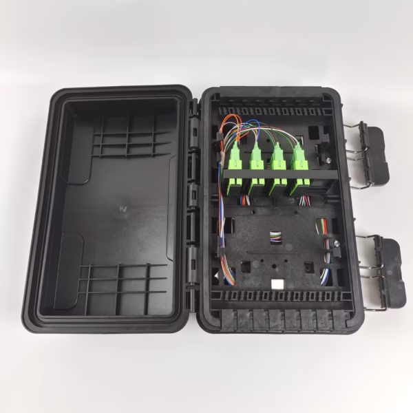 loaded fat scaled FAT 1×8 Loaded Black – Reliable Fibre Access Terminal for Distribution