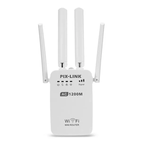 pixlink extender Pix Link U7AC1200RE WiFi Extender – Expand Your Wireless Network