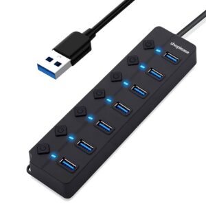 USB Hub 7 Ports 3.0 – Expand Your Connectivity with High-Speed Performance - Image 1